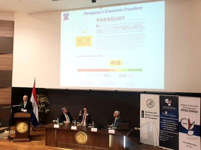 Terry Miller, Thomas Field, Anthony Kim y Ricardo Rodríguez Silvero.