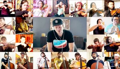 En un emotivo video, Residente reversionó su tema “René” con una gran cantidad de artistas invitados, quienes tocaron desde sus hogares. Entre ellos se encuentran su madre Flor Joglar y el cantante panameño Rubén Blades.