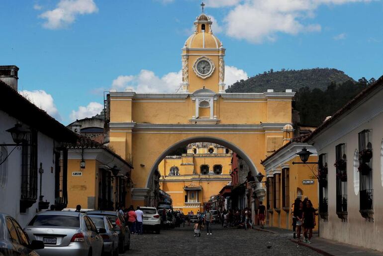Antigua, capital de Guatemala, donde se desarrollará la Cumbre Iberoamericana esta semana.