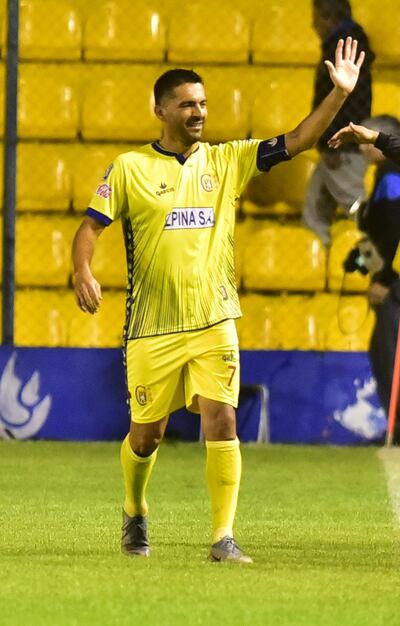 Salcedo anotó un doblete en el triunfo capiateño sobre los azulgranas por 3-2.
