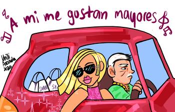 Teresa es conocida como la "Rubí" del barrio, ya que su inclinación ante la vanidad y el ñembo lujo la consagran como "pobre, pero de las finas".