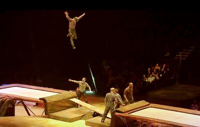 Saltos y acrobacias forman parte del nuevo especial del Cirque du Soleil, en YouTube.