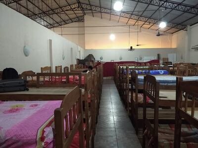 Los militares se encargaron de arreglar los daños dejados por los paraguayos confinados.