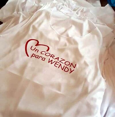 Hubo campañas por un corazón para Wendy Balbuena.
