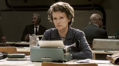 Una escena de la película "Hannah Arendt".