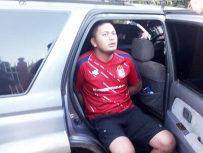 Óscar Daniel Martínez Irala fue detenido como uno de los sospechosos de haber matado en un asalto a un cambista.