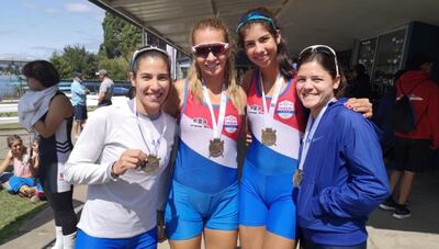 Gabriela Mosqueira, Alejandra Alonso, Nicole Martínez v la salvadoreña Adriana Escobar.
