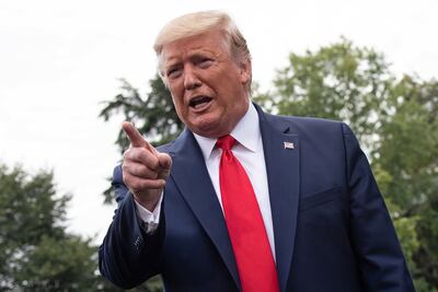 Donald Trump, presidente de los Estados Unidos.