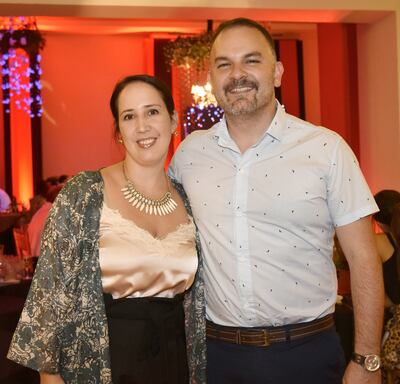 Celeste Rivarola y Carlos Wildberger.