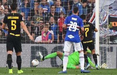Inter derrotó a Sampdoria.