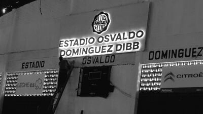 El Olimpia anexo a su publicación una imagen del polideportivo que pone a disposición.