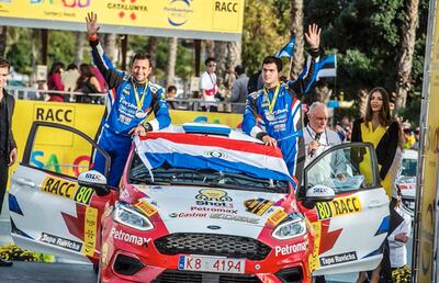 En el Mundial Júnior, Zaldívar inició este año su segunda temporada, en el Rally de Suecia.