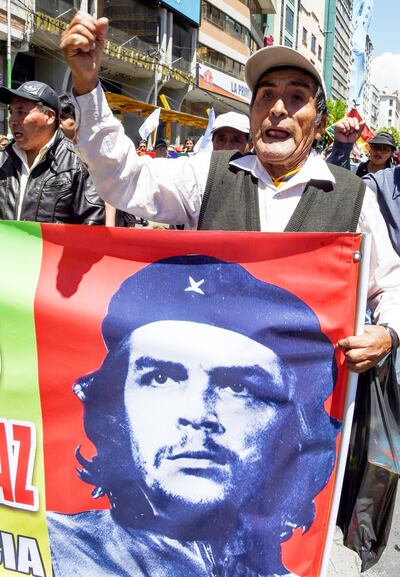 La dictadura comunista cubana es el referente ideológico del grupo más radical partidario del expresidente Evo Morales.