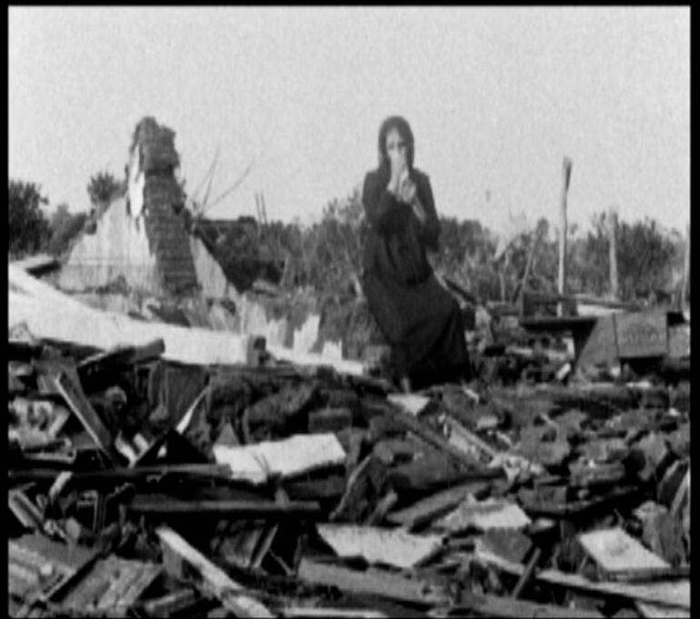 Casas derrumbadas, muertos y heridos fue el resultado del fenómeno climatológico que afectó a la capital de Itapúa, en 1926.
