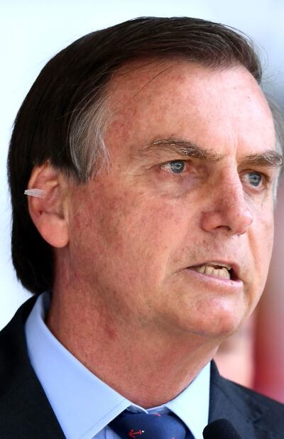 Jair Bolsonaro, presidente de Brasil. (AFP)