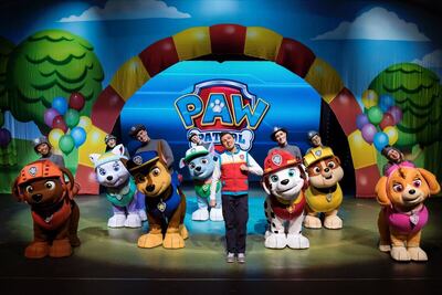 El show de la Patrulla canina.