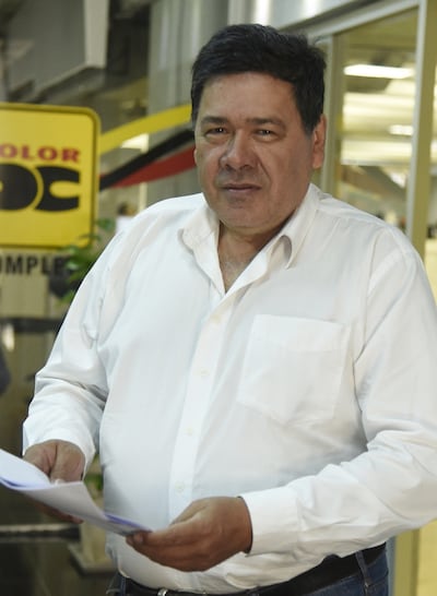 El exdiputado Juan Artemio Barrios Cristaldo, quien presentó la denuncia ante el JEM.