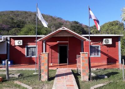 Sede de la Fiscalía de Fuerte Olimpo, capital del departamento chaqueño de Alto Paraguay. Hasta ayer  hubo 26 imputados.