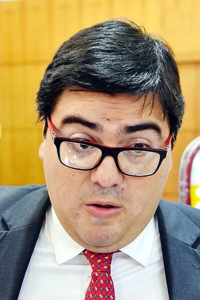 Abog. Pedro Britos, viceministro de Transporte.