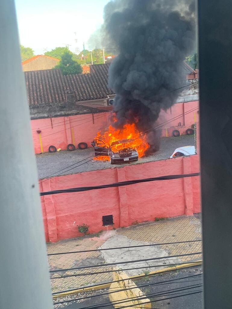 Imágenes capturadas por testigos