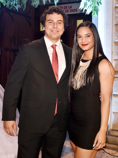 Elías Narváez y Odalis Chávez.