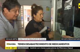 Temen desabastecimiento de medicamentos por recortes