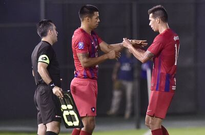 Julio Dos Santos, Víctor Cáceres, Cerro Porteño.