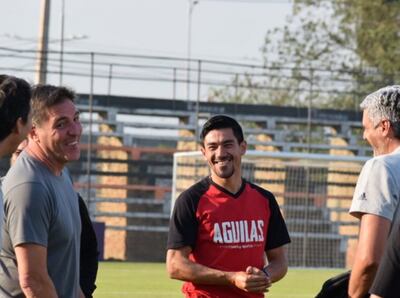 Eduardo Berizzo estuvo en la tarde de este jueves en General Díaz