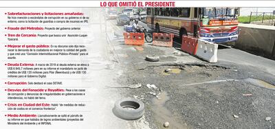 Omitió crisis, metrobús y despilfarros