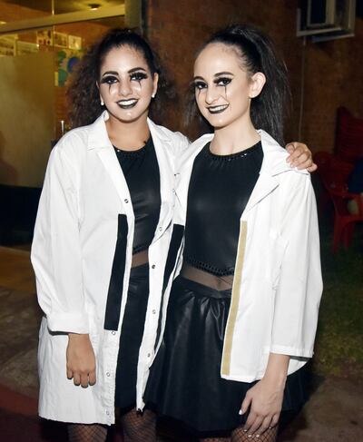 Jimena Guggiari y Agustina Coronel.