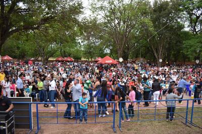 Festival de la artesanía en Tobatí.