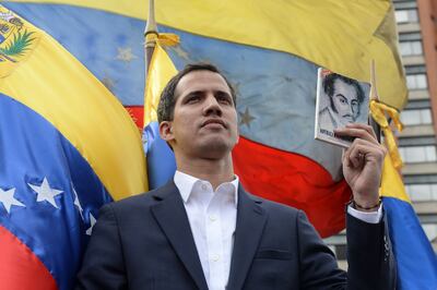 Juan Guaidó, jefe de la Asamblea Nacional de Venezuela.