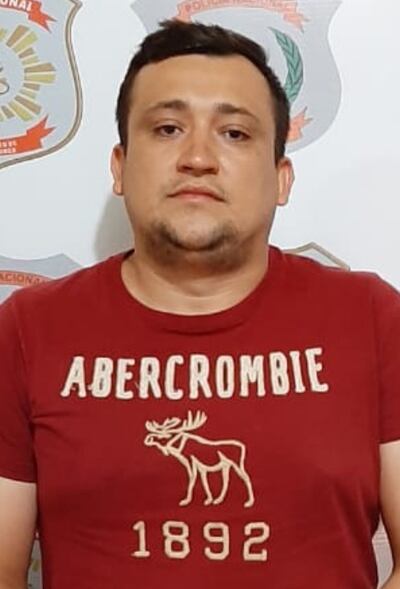 Víctor García, uno de los aprehendidos por el caso.