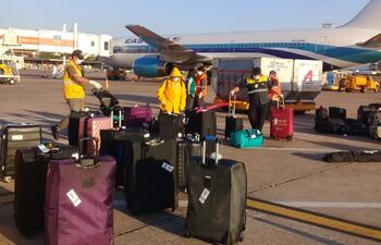 Este miércoles llegaron a nuestro país más de 150 connacionales repatriados de EE.UU.