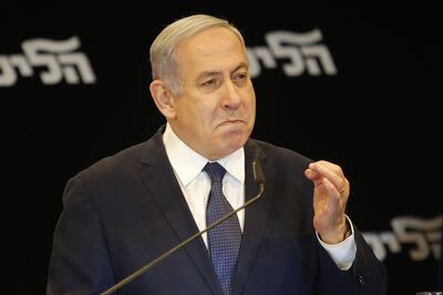 Benjamin Netanyahu, primer ministro de Israel.