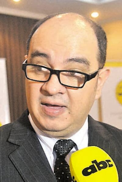 Rubén Galeano, presidente del Colegio de Abogados.