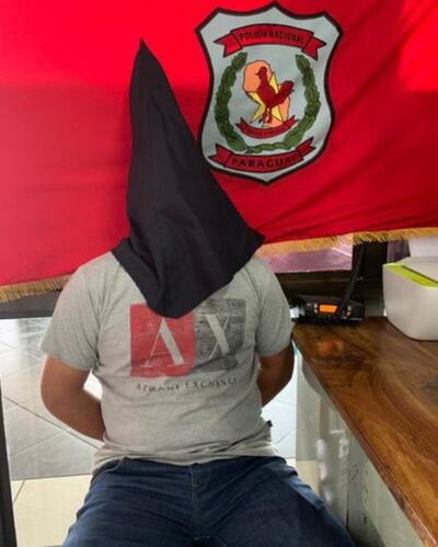 Rubén Darío Guzmán Giménez presentó una cédula falsa cuando fue abordado por los uniformados en la terminal aérea.