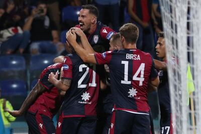 Cagliari le ganó al Genoa de Tony Sanabria.