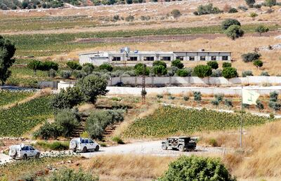 FF.AA. del Líbano y la Fuerza provisional de la ONU patrullan la frontera con Israel.