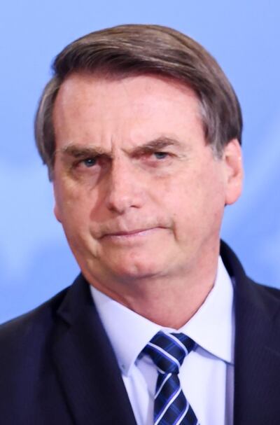 Jair Messias Bolsonaro, presidente del Brasil.