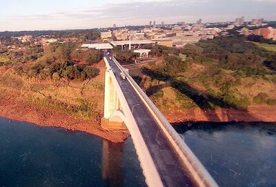 El turismo es un rubro importante en la triple frontera, ya que los países se benefician de ese movimiento.