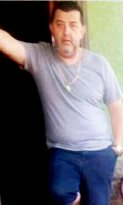 Ramón Cantalicio Rojas Cueto, alias Conejo, víctima del atentado.