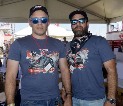 Nelson y Pablo Moreira.