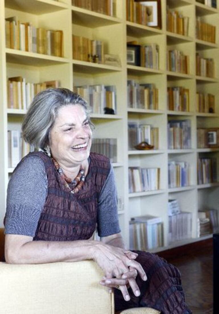 Milda Rivarola, socióloga e historiadora.