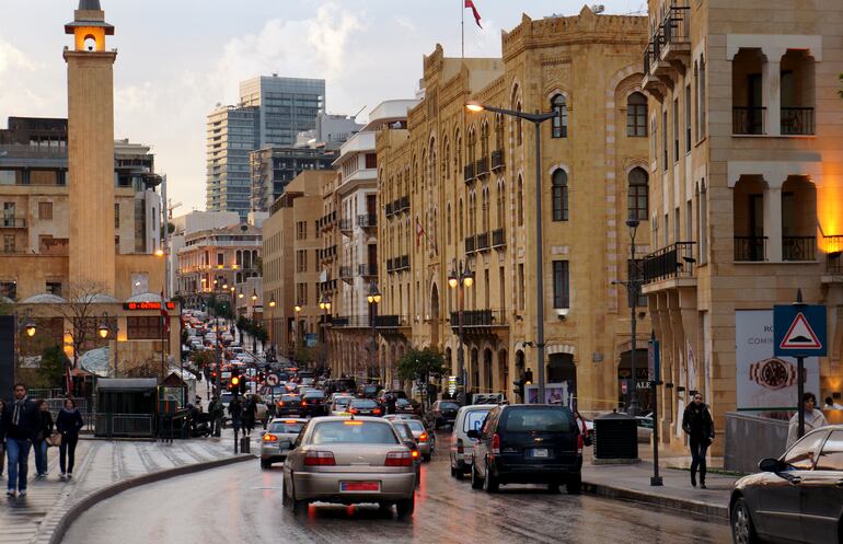El centro de Beirut en 2013. Aquí se invirtió mucho dinero en la reconstrucción después de la guerra civil.