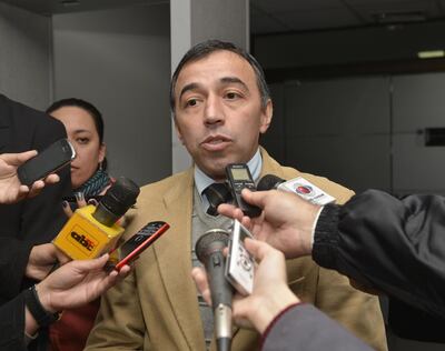 Emilio Fúster, titular de la a Unidad Interinstitucional para la Prevención, Combate y Represión del Contrabando.