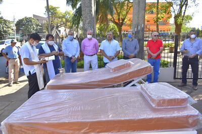 Las camas serán utilizadas por pacientes del hospital regional.