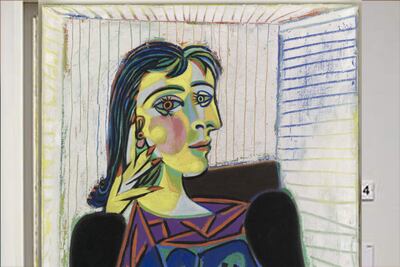 Una pintura del célebre artista español, Pablo Picasso.