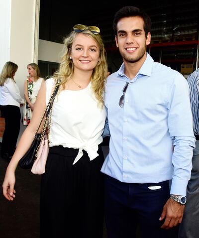 Jessica Wasmosy y Marcelo Petit.