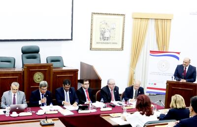 En la audiencia pública hubo disconformidad de varios  candidatos por los puntajes asignados.